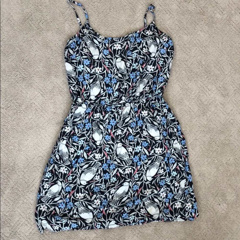 Floral bird dress